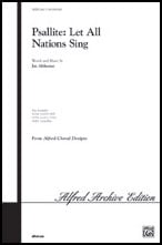 Psallite Let All Nations Sing SAB choral sheet music cover